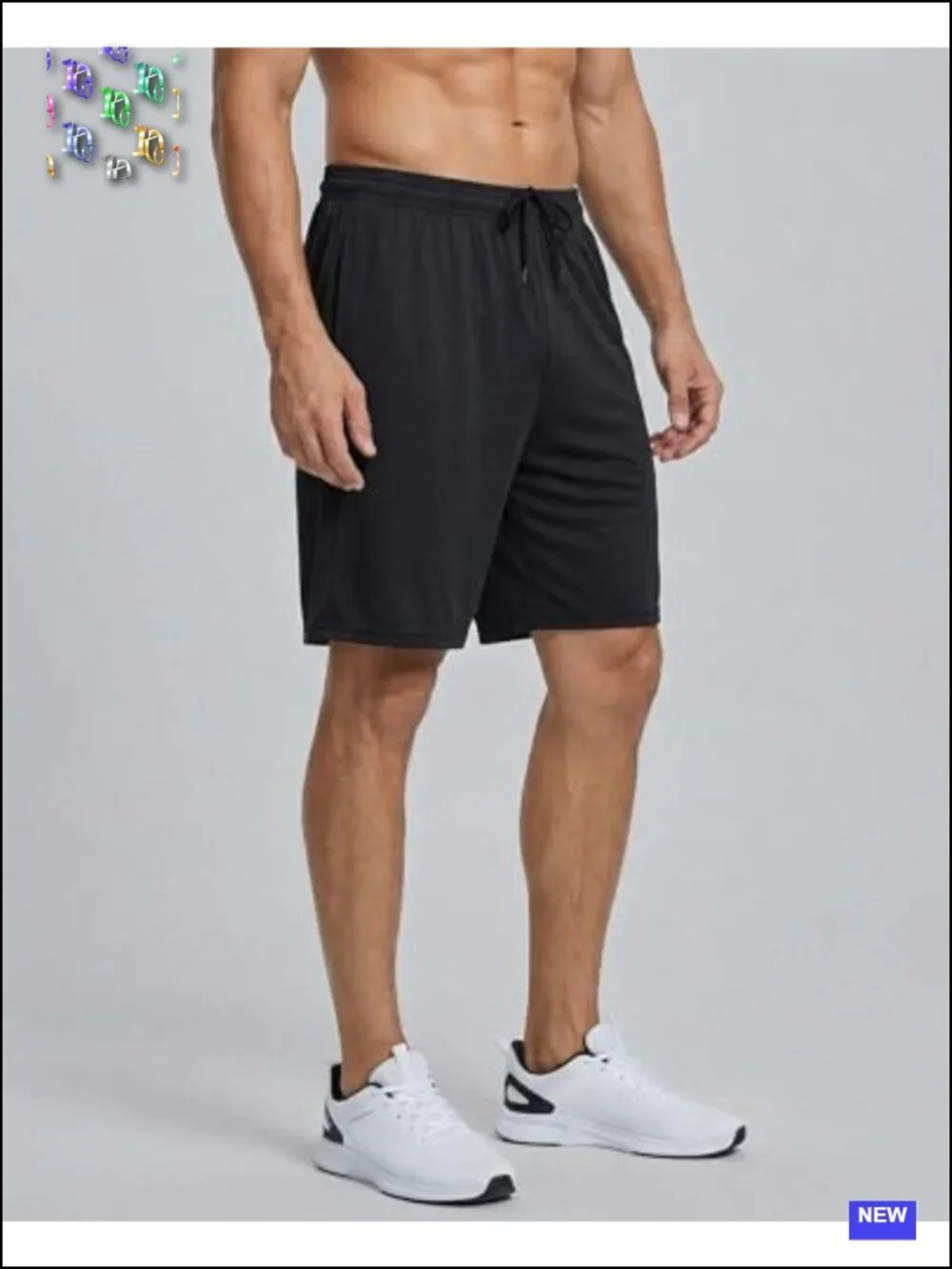 5 Pack Men's Quick Dry Athletic Shorts with Pockets 9